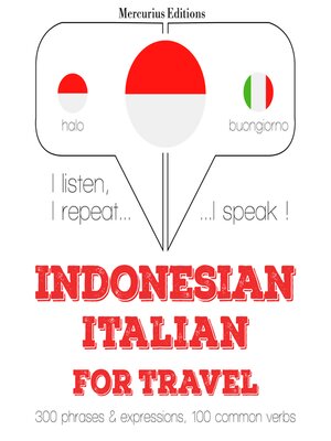 cover image of kata perjalanan dan frase dalam bahasa Italia